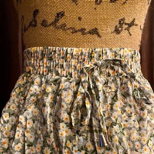 Floral small skirt
